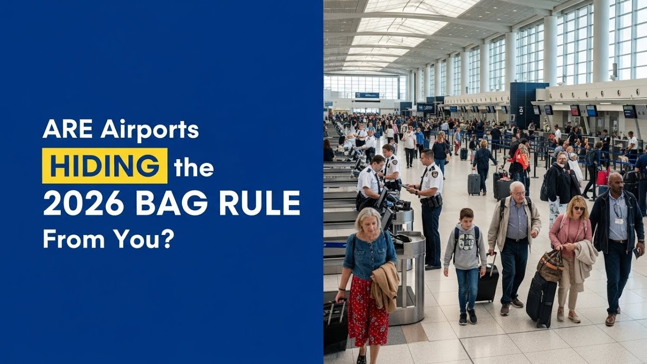 ARE Airports HIDING the 2026 BAG RULE From You