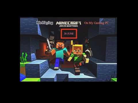 Minecraft Java Edition Gameplay On My Gaming PC On [20 JUNE] || Gamer ...