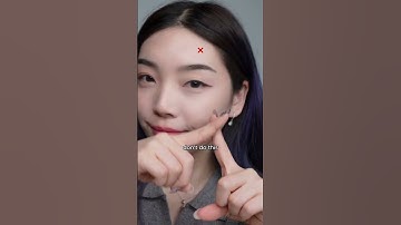 how to draw a thin eyeliner like kpop idols #shorts
