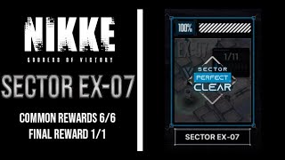 100% Lost sector EX-07 [Goddess of Victory: Nikke]