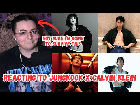 Reacting to JUNGKOOK x CALVIN KLEIN 2023-2026 - Happy Birthday Jungkook!