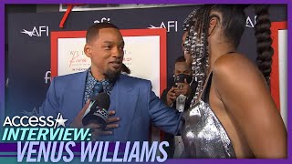 Will Smith Crashes Venus Williams’ Interview at 'King Richard' Premiere