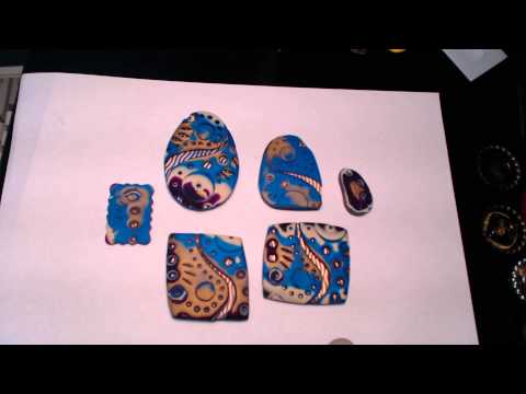 New Mokume Gane Pendants Julie Picarello Style