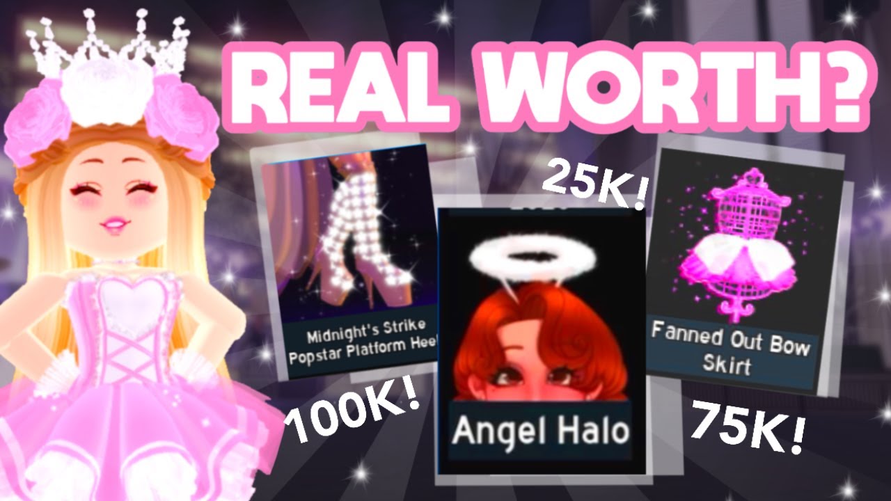Royale High Items REAL WORTH and VALUE! 😱 Overpriced Items in Royale High  Trading 2020/2021 