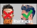 5 EASY Hair Hacks EVERY GUY SHOULD TRY!