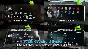 A-LINK Android system for BMW NBT EVO X3(G01),X5(F15),3(F30),6(G32) by 인디웍 indiwork