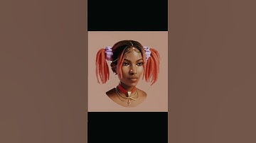 3d realistic black character in blender