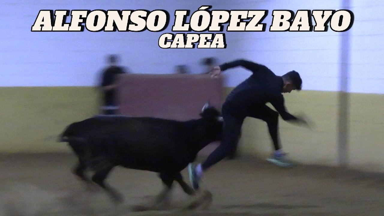 ALFONSO LÓPEZ BAYO • Capea • 2 Vacas