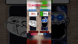 ⚡☠️ IPHONE 16 PLUS VS SAMSUNG S24 ULTRA BATTERY TEST!!