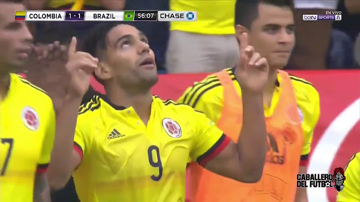 Colombia vs Brasil 1-1 Resumen Goles Eliminatorias 05/09/2017