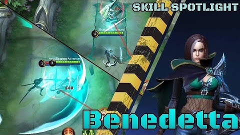 NEW HERO BENEDETTA SKILL SPOTLIGHT | NEW ASSASSIN | MLBB