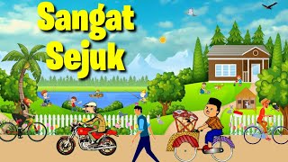 Cool countryside scenery animation