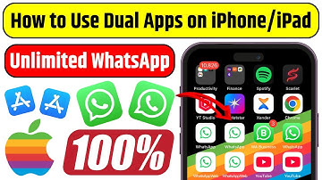 Parallel Apps on iPhone | Use Dual Apps on iPhone | Multiple WhatsApp Account Use on iPhone 100%