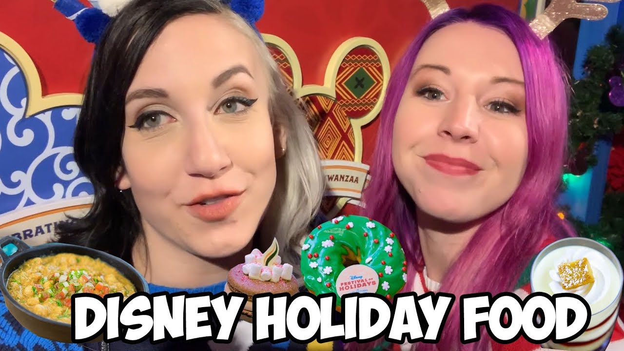 ALL of the New Holiday Food at Disneyland - Festival of Holidays