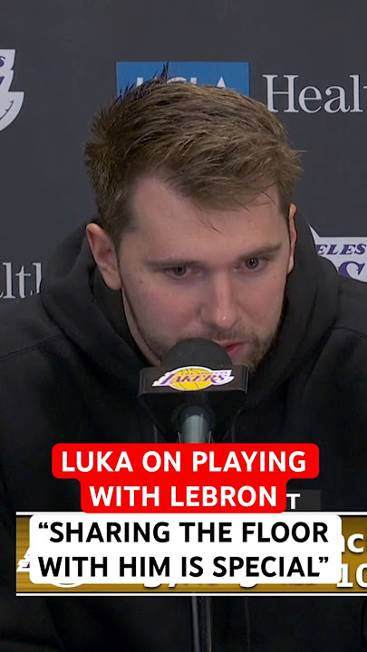 Luka sounds off on LeBron after his 23rd season opener!