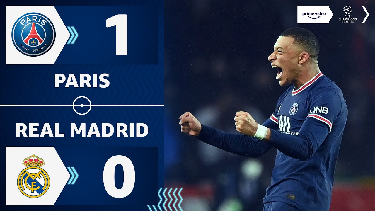 Mbappé in der Schlussminute! Paris 10 Real Madrid Highlights - Champions League Prime Video