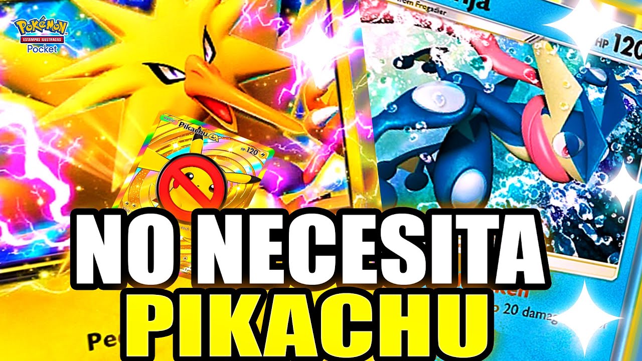 ⚡¡Este NUEVO MAZO de ZAPDOS EX sin PIKACHU ESTÁ ABSURDAMENTE ROTO!⚡ ...
