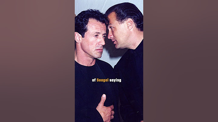 Jean-Claude Van Damme Isn't A Fan Of Steven Seagal #actors #stevenseagal #actionmovies