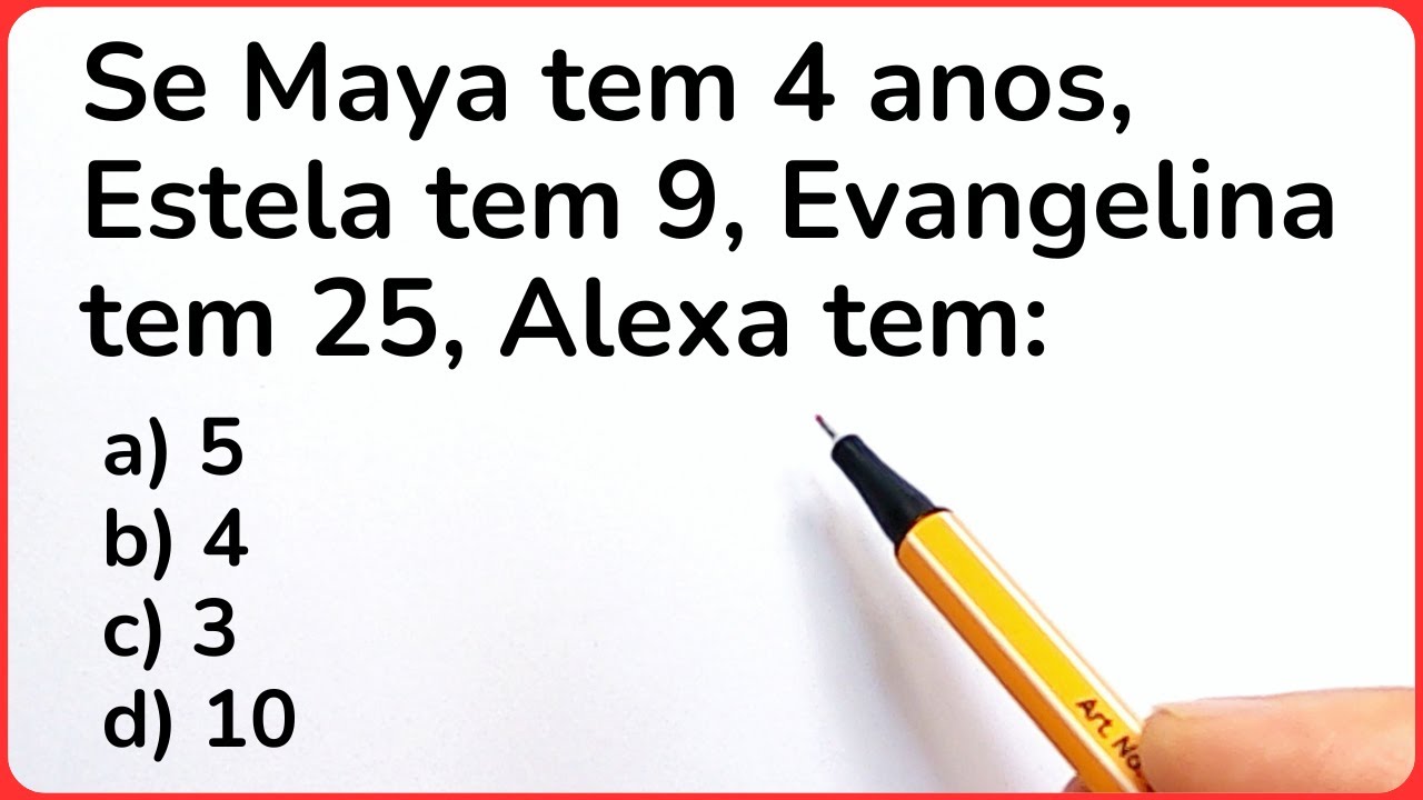 🔥4 AULAS DE RACIOCÍNIO LÓGICO😱 (Grau 1) Matemática Básica‼️
