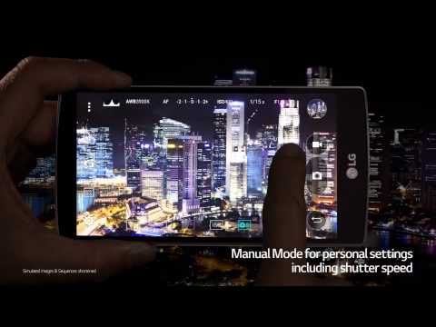 LG G4 - F1.8 ობიექტივი - ნათელი და კაშკაშა ფერებისთვის