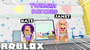 Baby Janet & Baby Kate Escape Twilight Daycare! | Roblox Roleplay 🍼