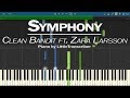 Clean Bandit ft. Zara Larsson - Symphony (Piano Cover) by LittleTranscriber