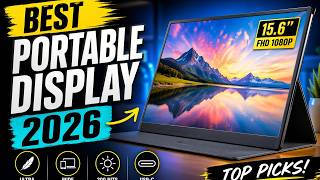 Best Portable Monitor 2026 | Perfect Second Screen for Laptop &amp; Gaming