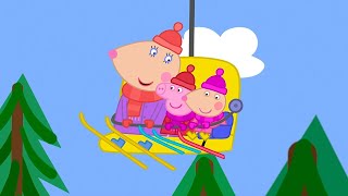 A Ride On The Ski Lift ⛷ | Peppa Pig  Full Episodes