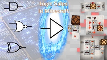 Basic Computer Logic Gates in Minecraft