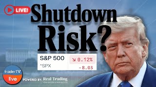 $NVDA Jumps on $META $14B AI Cloud 🚀 | Gov Shutdown Uncertainty 🏛️ | Live Today