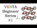 VESTA Software - Beginner Tutorial Series #1