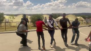 Afri-Lift Staff Tug of War - City vs Farm 