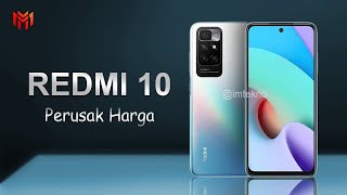 REDMI 10 INDONESIA REVIEW HARGA DAN SPESIFIKASI TERBARU ( SIAP RILIS )