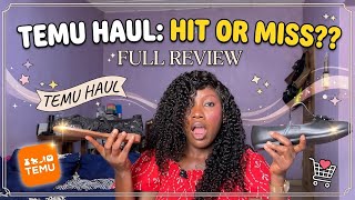 I Bought These From TEMU…HIT or MISS? 👀 || TEMU HAUL || Unboxing video