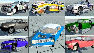 🎉SOFT-BODY MODS NOT SIMPLE CAR CRASH: AUDI S1, NIVA, FORD RS200, LANCIA DELTA, MOSKVICH, SKODA RAPID screenshot 4