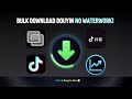 How Download Bulk Video From Douyin
