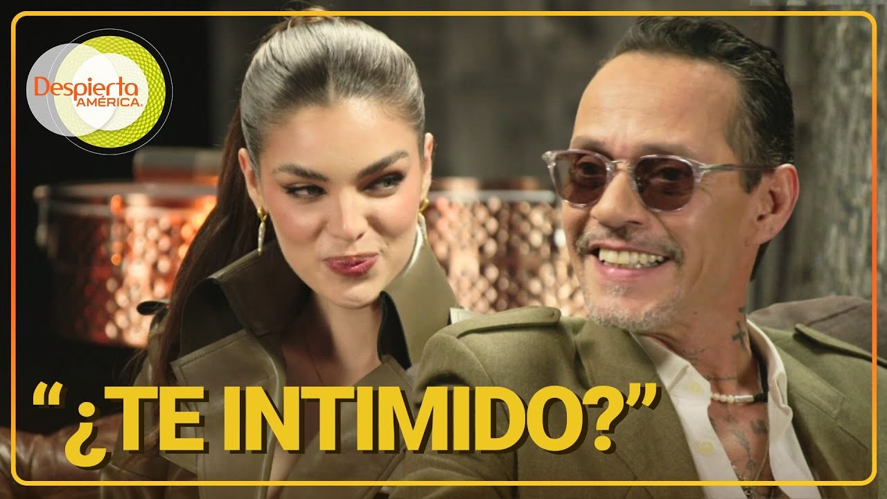 Nadia Ferreira nos hizo reír y emocionarnos en la entrevista a Marc Anthony | Despierta América