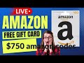 Free $750 Amazon Gift Cards 2026 || How to get WORKING $750 Free Amazon Gift Card Codes (NEW METHOD)