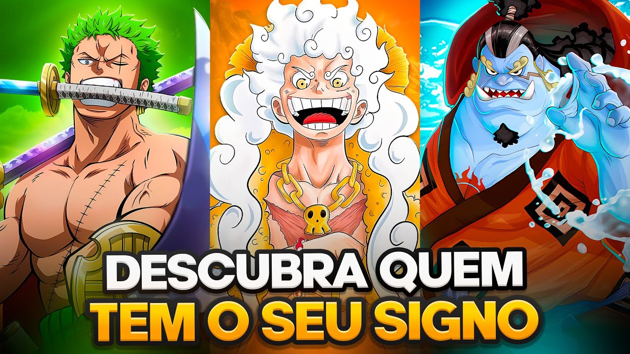 SIGNO DOS PERSONAGENS EM ONE PIECE | QUAL O SEU?