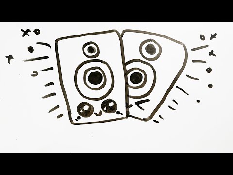 How To Draw Speaker (Left) - YouTube