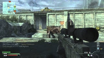 MW3 Sniper Double kill killcam