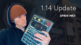My 4 Top New features in the SP404 MKII 1.14 firmware update