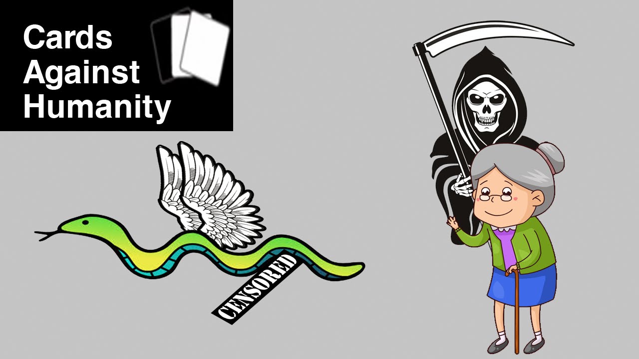 Cards Against Humanity Funny Moments - Flying Sex Snakes and Death to Grandma!