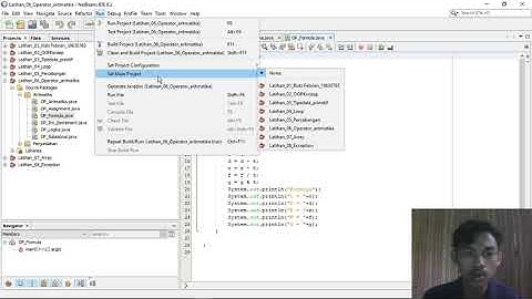 Hasil Pengujian Ch 6-2 : OOP OPERATOR-Logika JAVA