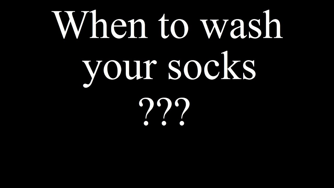 When to wash your socks??? | Part Time Jokers
