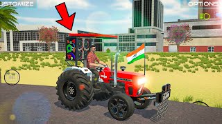Tractor के ऊपर लड़का कैसे बिठाए 🤩 indian vehicles simulator 3d new update | #tractorgame screenshot 4