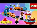 Новый Грузовой поезд Лего Дупло 10875/ LEGO DUPLO 10875/ lego train/ Лего паровоз распаковка и обзор