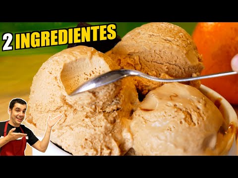 🍦🍨 Cómo hacer el HELADO más rico y CREMOSO del mundo con solo dos ingredientes y sin máquina