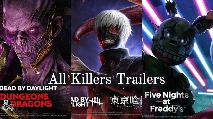 Dead by Daylight - All Killers Trailers (May 2025)