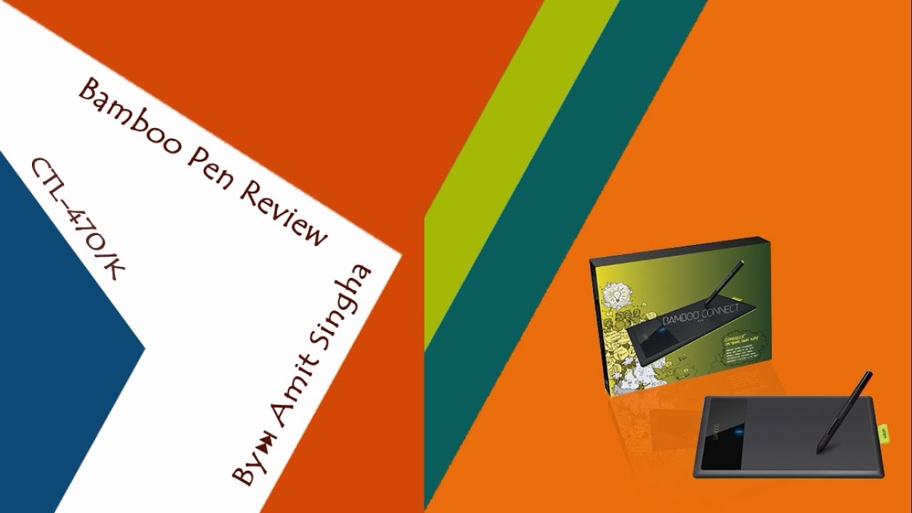 Wacom Bamboo Pen Review 2013 - YouTube